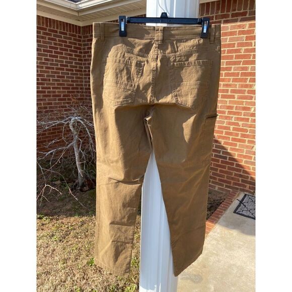 Weatherproof Cargo Pant Men's Size 32x32 Brown Cotton Solid Straight Legs Pocket - Picture 2 of 9